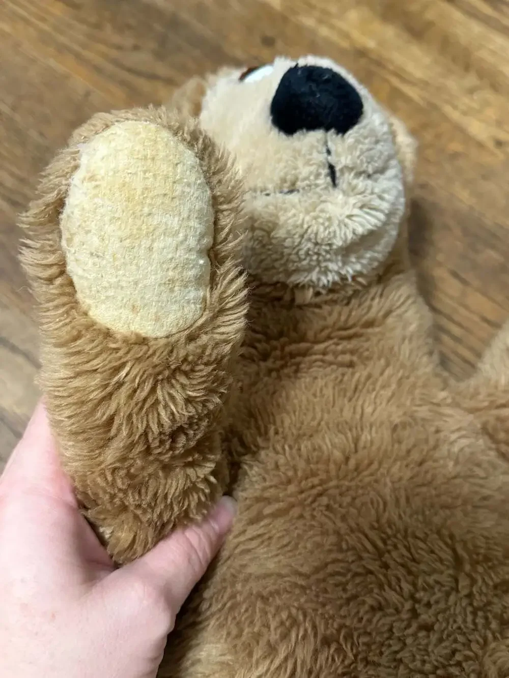 Wallace Berrie Bertram Plush Teddy Bear Brown Stuffed Animal Vintage